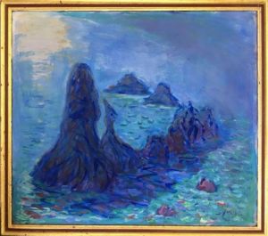 Voir le détail de cette oeuvre: belle ile, les aiguilles